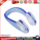 Soft Silicone Swimming Earplugs Nose Clip Diving Surfing Nose Clips (Blue) Newly
