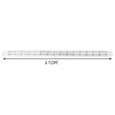 Transparent Triangle Ruler Measuring Tools Plastic Ruler Triangular Rulers