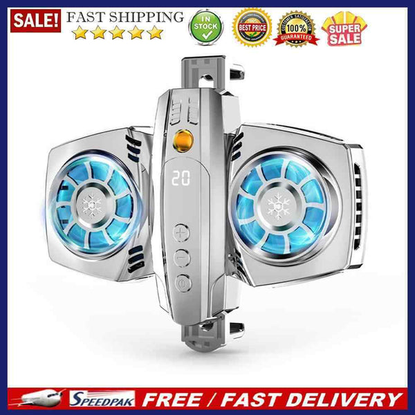 K4 Universal Mobile Phone Game Cooler System Cooling Fan Radiator Cool Heat Sink