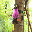 Witch Props Crashing Witch Into Tree Outdoor Decoration Halloween Decorations