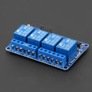 5V Four 4 Channel Relay Module With optocoupler for PIC AVR DSP ARM Arduino