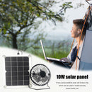 10W 5V Solar Exhaust Fan Air Extractor Mini Solar Panel Powered Ventilator Fan