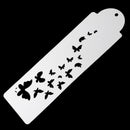 Butterfly Cake Spray Template Stencil Coffee Powder Z3F9 V3O6 Spray Decor G5G9