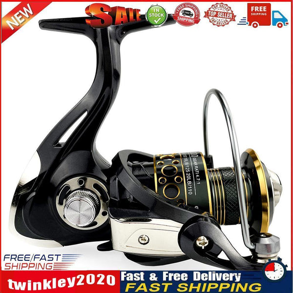 BK 13BBs Right Left Hand 4.7/1 Metal Line Cup Spinning Fishing Reel (6000) Newly