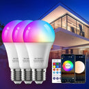 LED WiFi Smart Light E27 Bulb Head RGBCW Color Voice Lamp Home Party Decor Newly