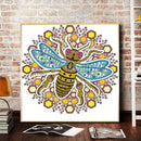 5D DIY Diamond Painting Kits Bee Partial Special Shape Drill Wall Decoratio