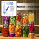 Sealer Food Saver Manual Vacuum Kit Pump Sealer Kit Hose Mason Jars Canning