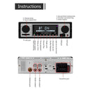 dashboard Audio host In-dash Audio Head Unit Bluetooth Car MP3 Player Car Radio
