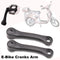 E-Bike Cranks Arm Electric Bicycle Crankset Motorbike Scooter Pedals Bracket