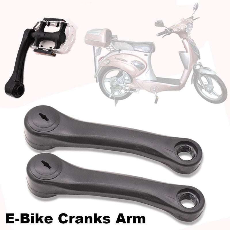 E-Bike Cranks Arm Electric Bicycle Crankset Motorbike Scooter Pedals Bracket