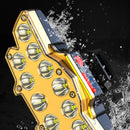 12LED Powerful Night Fishing Headlight USB Rechargeable Long-Range Flashlight