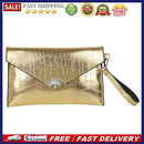 Fashion Alligator Pattern Wallet Envelope Clutch Handbag Evening Bag Card Holder