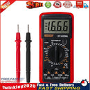 ANENG DT-9205A Digital Voltmeter Current Voltage Resistance Tester (Red) Newly