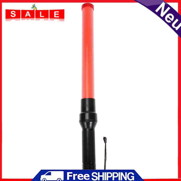 Traffic Rescure Signal Street Control Warning Flashing Light LED Baton (Red)