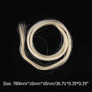 Violin Bow Hair Viola Cello Fiddle Bow Horsehair for Stringed Instrument