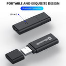 Dongle Stereo AUX Bluetooth 5.0 Adapter 2-in-1 Audio Receiver USB Transmitter