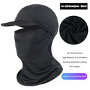 Cycling Cap Sunscreen Scarf Fishing Brim Hat UV-Resistant Elastic Viscose Fiber