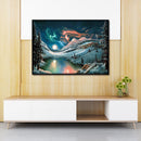 Snow Landscape Diamond Painting 5D DIY Drill Point Craft Diamond Embroidery