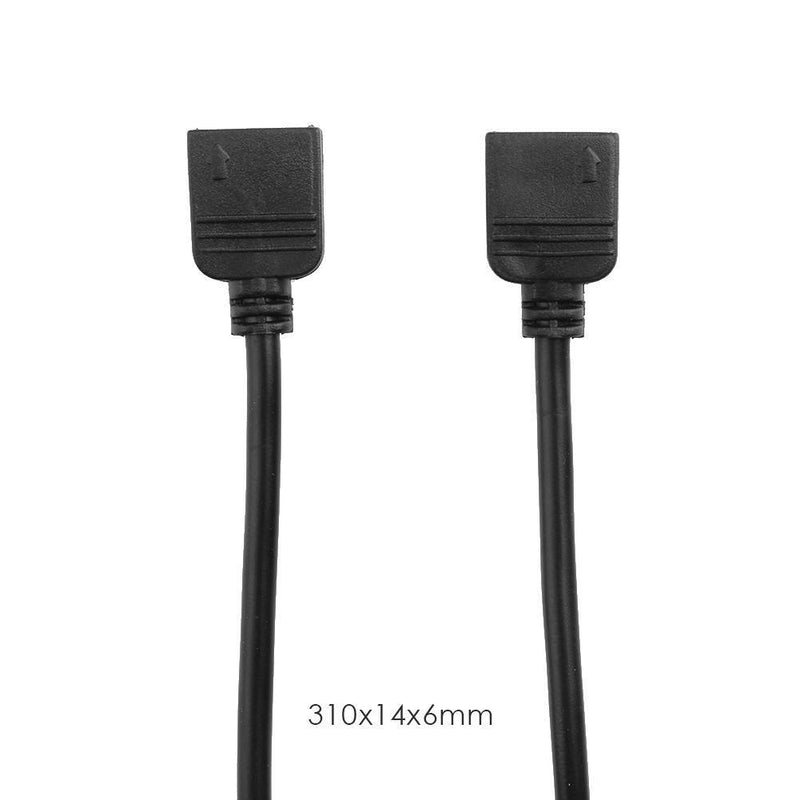 Female to Female 3528/5050 RGB LED Strip Light Connector Cable (1 to 1) Newly