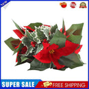 Household Lanterns LED Christmas Lights String Safflower Red Fruit Decor Lamp