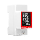 SDM008 50V-300V Wattmeter kWh Voltage Current Power Consumption Energy Meter