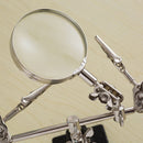 Magnifying Glass Crocodile Clips Welding Accessories Electric Soldering Irons