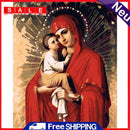 Virgin and Child 40x50cm Oil Paint By Numbers Picture DIY Painting