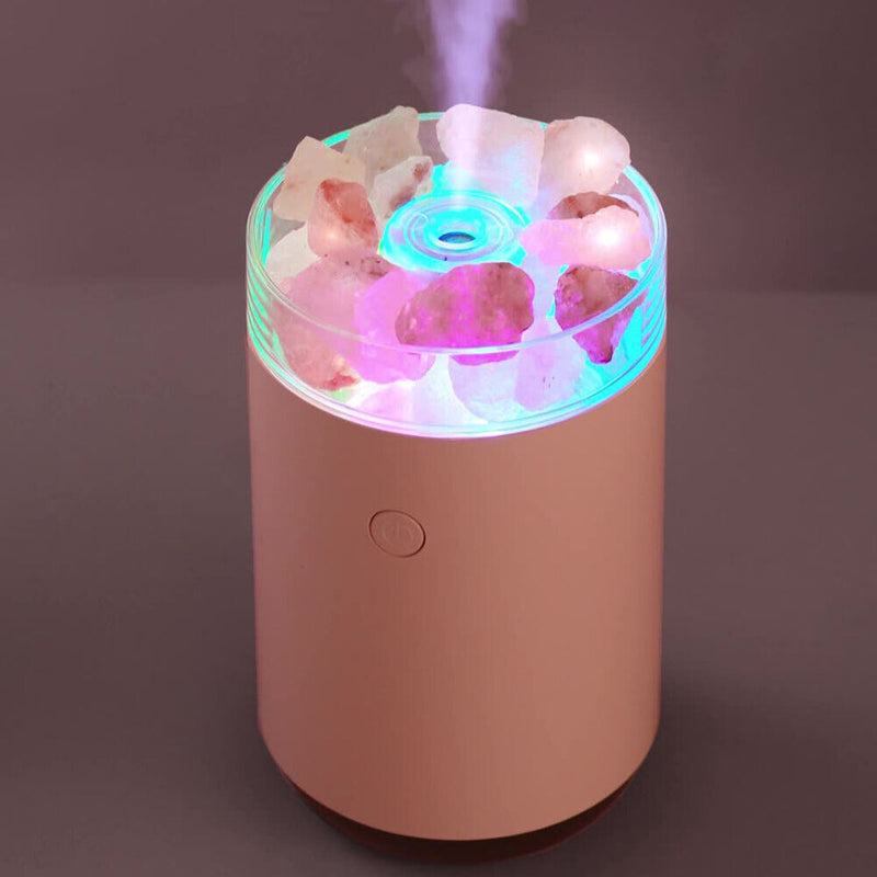 Salt Stone Air Humidifier Portable Aromatherapy Essential Oil Diffuser for Home