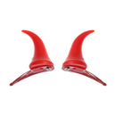 Red Horns Ears Hairpin Devil Hair Barrettes Ghost Hat Halloween Hair Clips