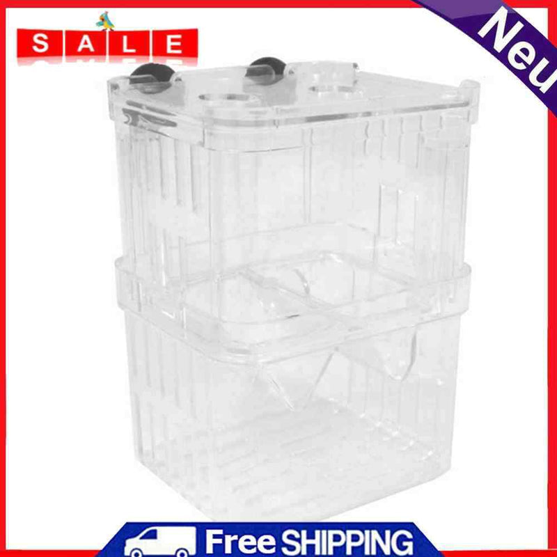Acrylic Aquarium Fish Tank Breeding Box Insulation Incubator Aquarium Accessories