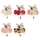 Clip Fruit Cherry Small Grabbing Clip Cute Little Cherry Clip Side Clip