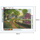 5D DIY Full Drill Round Diamond Painting Cross Stitch Embroidery Mosaic Kits