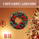 Exquisite Garland Decorative Wreath Door Hanging Christmas Tree Decor (C) Newly
