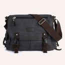 Unisex Crossbody Bags For Men Multi Pockets 14 Inch Laptop Pouch for School Work