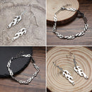 Jewelry Accessories Bracelet Hook Earrings  Wave Sun Choker Fire Flame Necklace