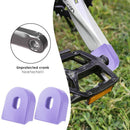 Bike Crank Protective Sleeve Bicycle Accessories Crankset Protector (Grey)