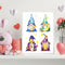 DIY Cross Stitch Partial Embroidery Kit Four Goblin Cartoon Stamped Decor