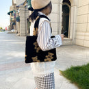 Fashion Shoulder Tote Female Portable Plush Big Capacity School Satchels Handbag