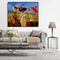 Painting By Numbers DIY Kit Gossip Women Hand Painted Canvas Oil Art Picture