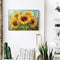 Oil Paint By Numbers Sunflowers Coloring Picture Drawing L483