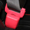 Auto Car Seat Belt Clip Buckle Protective Covers Anti-Scratch Case (Red)