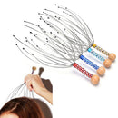 Relief Healing Blood Circulate Stress Relaxing Claw Octopus Head Massager Scalp