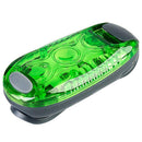Bicycle Taillight 3 LED Safety Warning Night Lamp for MTB Road Bike (Green)