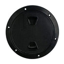 White Round Non-slip Access Hatch Marine Deck Cover Lid Boat Sailing Inspection