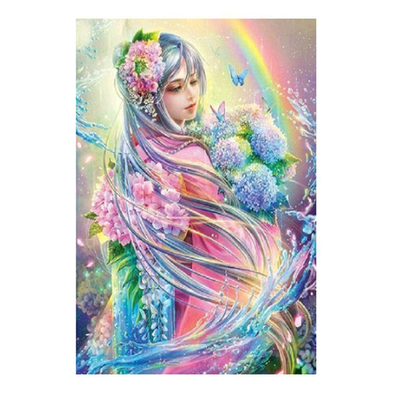 5D Diamond Painting Embroidery DIY Cartoon Girls Cross Stitch Home Decor Newly