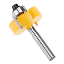 1/4" Shank T-Shape Slot Milling Cutter Router Bit Woodworking Edge Snow