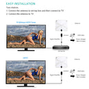 Flat Digital TV Antenna HDTV Internal Signal Receiver ATSC Signal Amplifier (3-1897