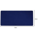 Office Computer Desk Modern Table Mouse Wool Felt Laptop Mat(Navy Blue)