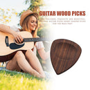 Guitar Wood Picks Folk Guitar Bass Picks Musical Instrument Plectrum (01)