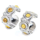 Jewelry Gothic Adjustable Open Flower Ring Daisy Rings Wedding Rings For Women